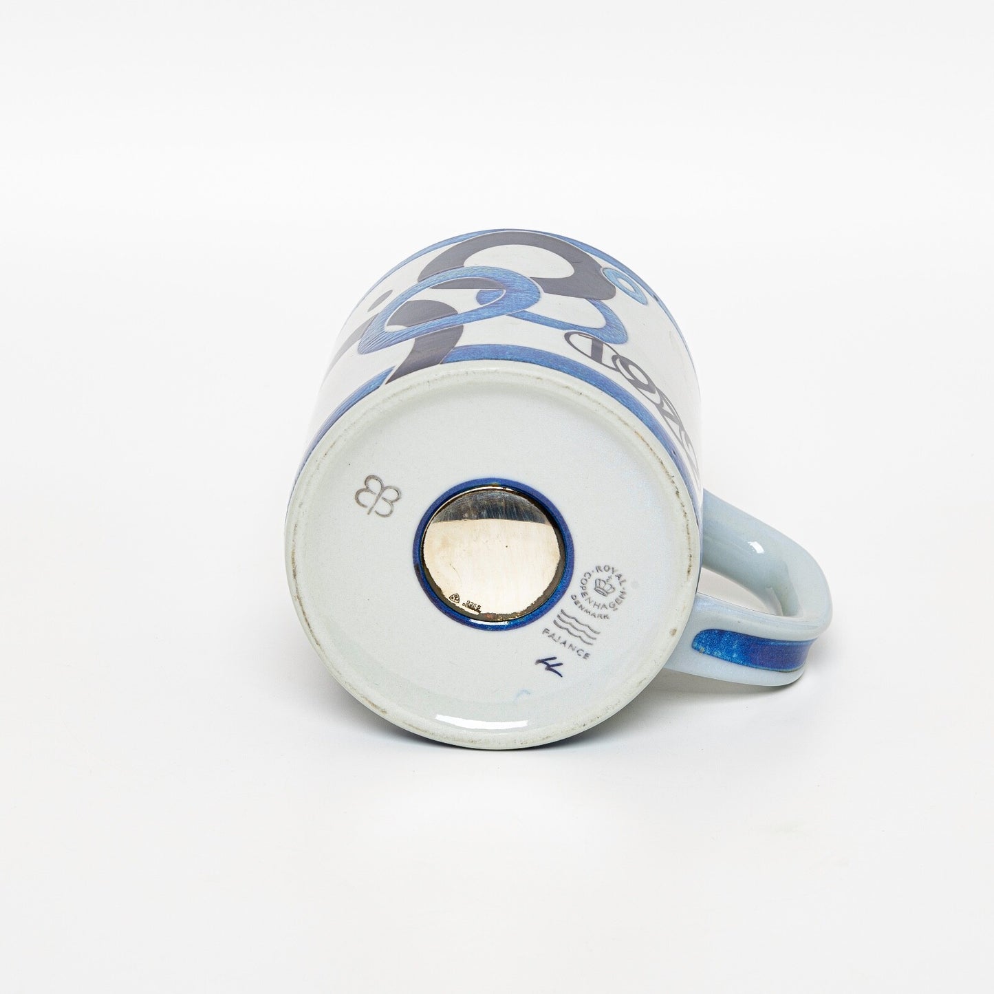 ROYAL COPENHAGEN TAZZA ANNUALE 1972 GRANDE, PORTAPENNE PORTAUTENSILI CERAMICA