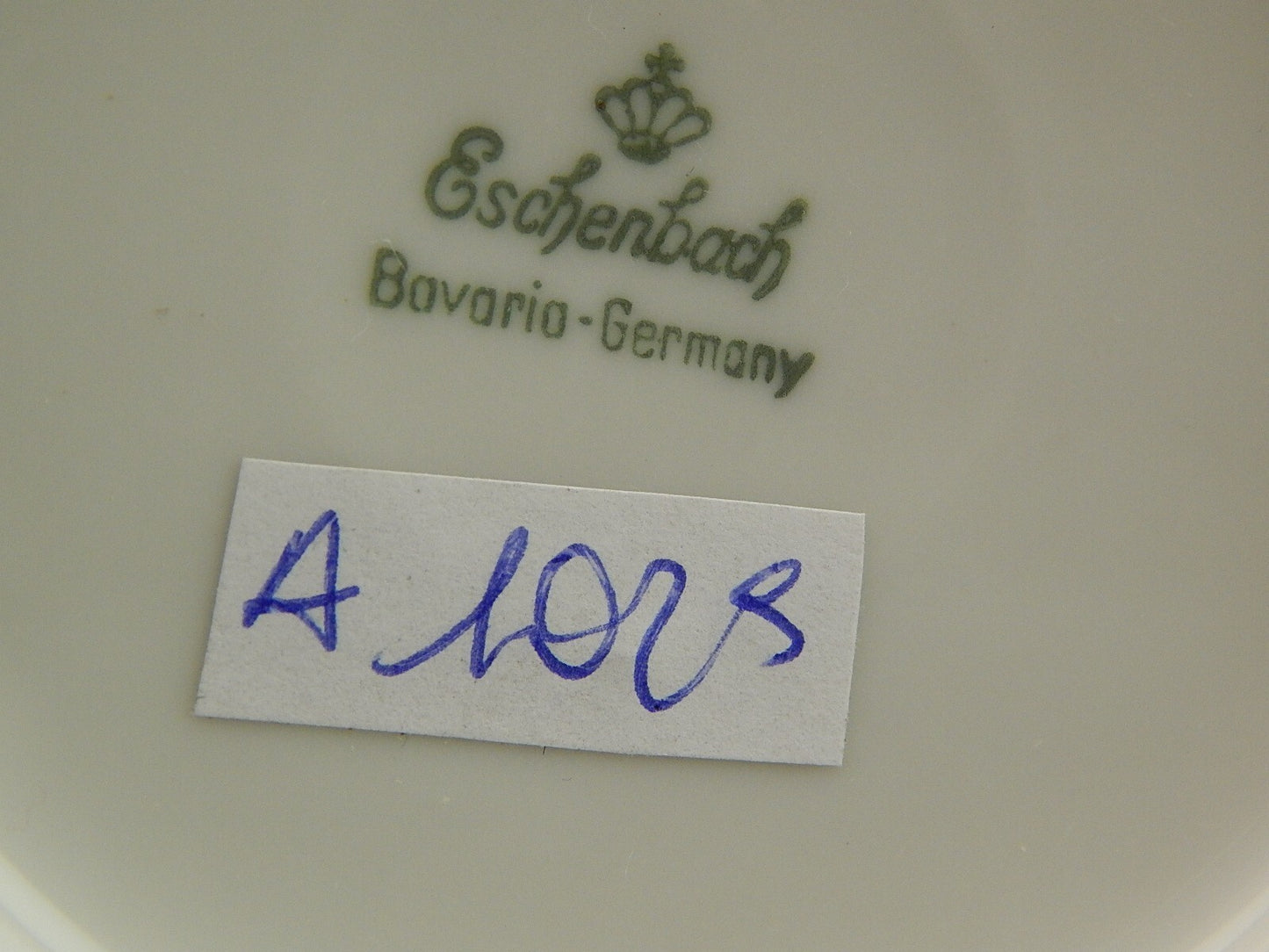 VINTAGE TEIERA CAFFETTIERA PREZIOSA PORCELLANA ESCHENBACH BAVARIA CON ROSELLINE