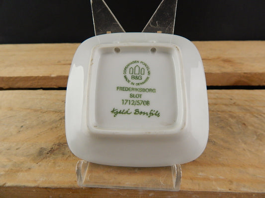ROYAL COPENHAGEN BING&GRONDAHL PLAQUETTE PIATTINO PORCELLANA FREDERIKSBORG
