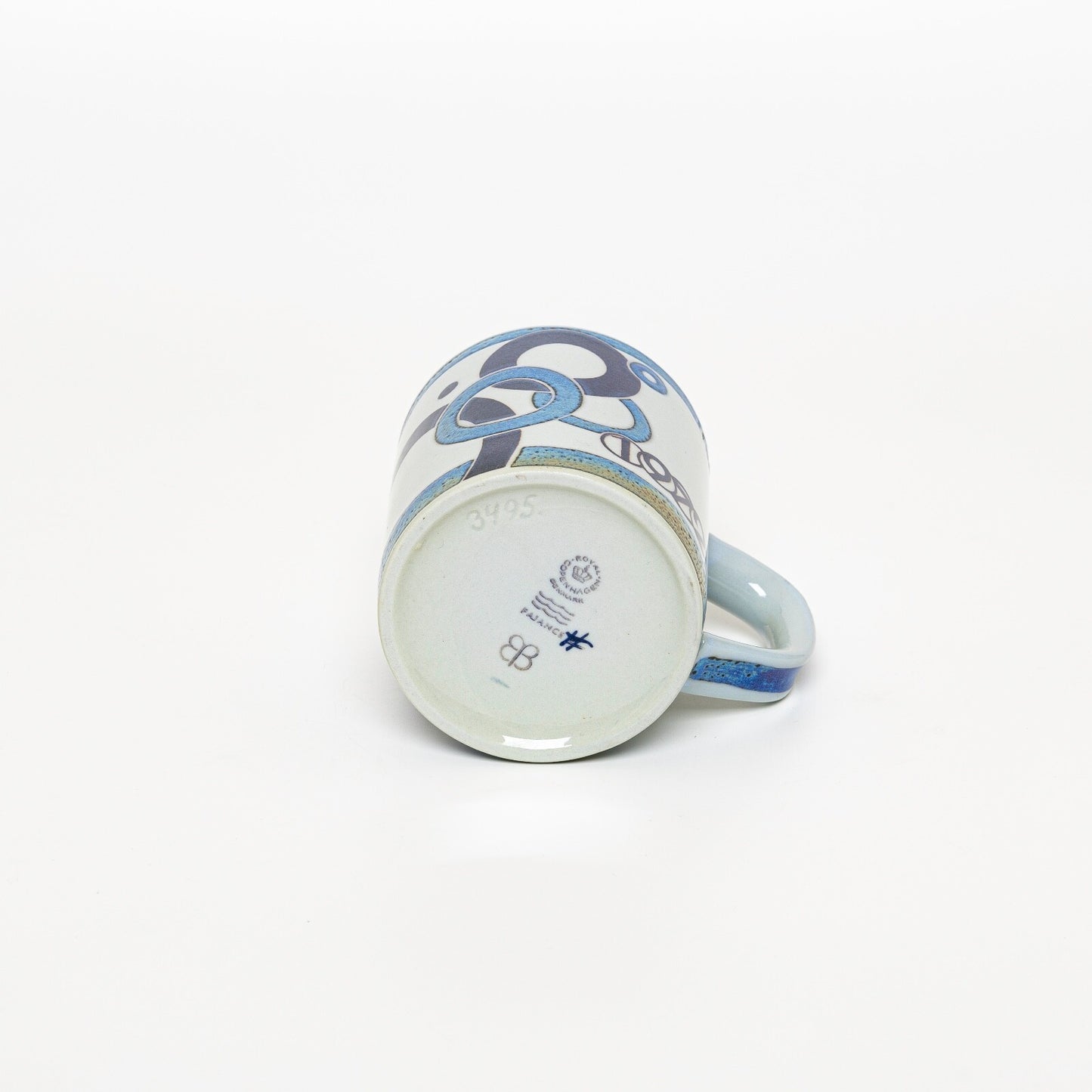 ROYAL COPENHAGEN TAZZA ANNUALE 1972 PICCOLA CERAMICA CM 8 ML 200