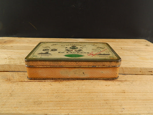 ANTICA SCATOLA LATTA PRIMO 900 SIGARETTE LE KHEDIVE FIGARO ED LAURENS EGYPT