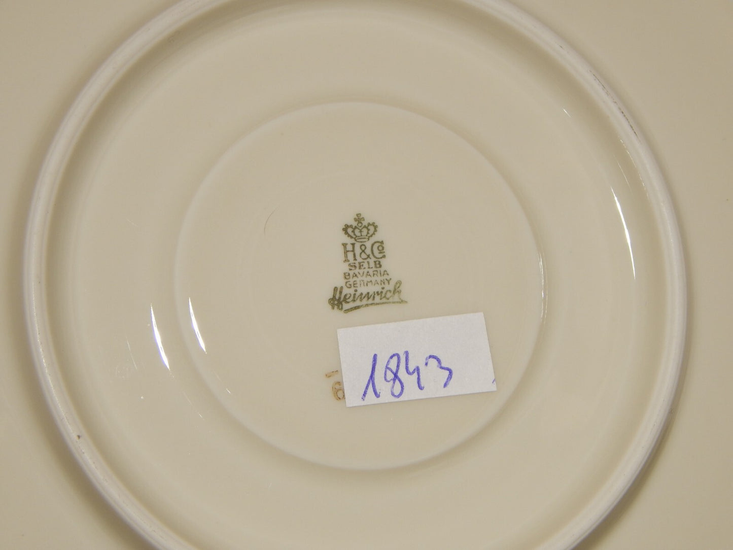 VINTAGE SERVIZIO DA TÈ IMPERO PORCELLANA HEINRICH &CO SELB BAVARIA ROSA CANINA