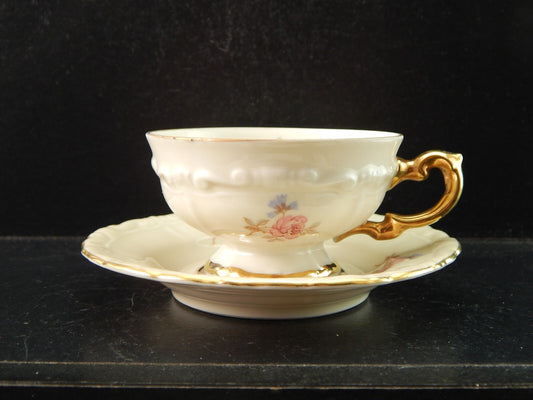 ROCAILLE TAZZINA CAFFE' PORCELLANA VOHENSTRAUSS BAVARIA JOHANN SELTMANN