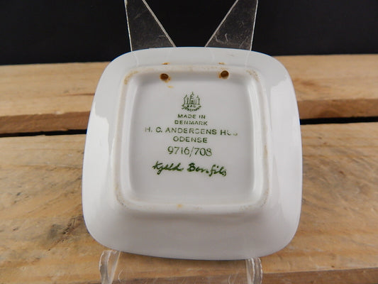 ROYAL COPENHAGEN BING&GRONDAHL PLAQUETTE PORCELLANA H.C.ANDERSEN HUS ODENSE
