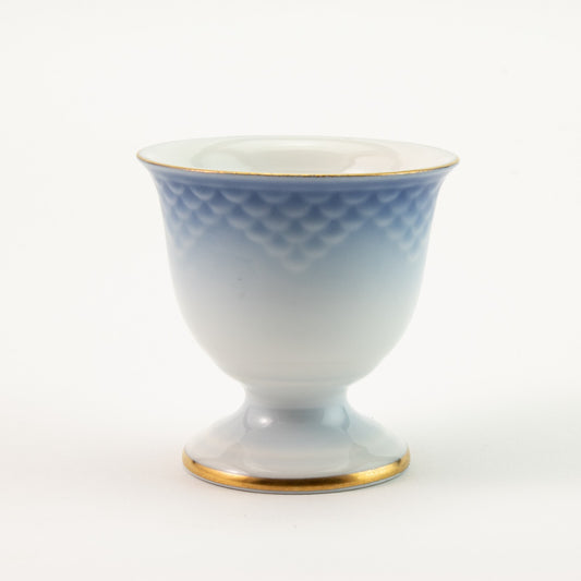 PORTA UOVO PORCELLANA E ORO ZECCHINO GABBIANI ROYAL COPENHAGEN 696