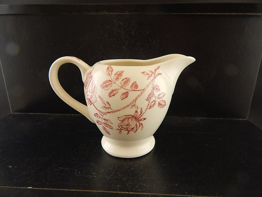 VINTAGE LATTIERA BRICCO PORCELLANA INGLESE CHURCHILL DECORO LE ROSE