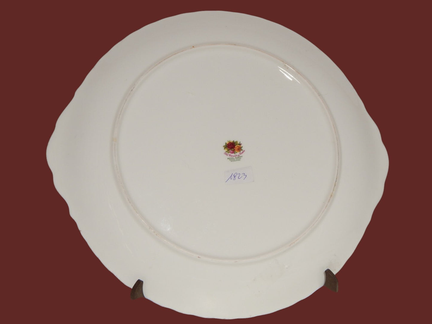 PORCELLANA ROYAL ALBERT OLD COUNTRY ROSES VASSOIO PIATTO PORTATA O TORTA