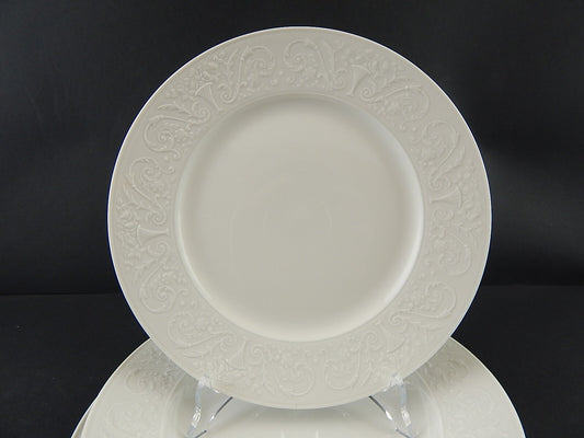 SERVIZIO 18 PIATTI LIMOGES RAYNAUD WASHINGTON PORCELLANA BIANCA DECORO ARABESCHI