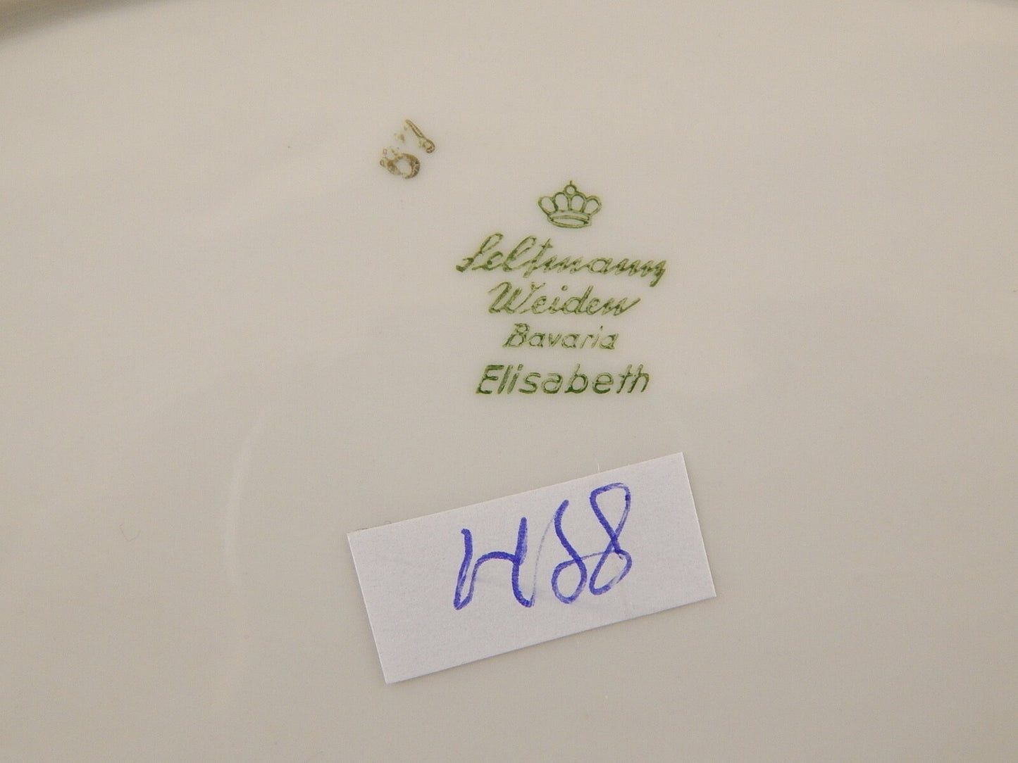 ANTICO RARO VASSOIO RAVIERA PORCELLANA SELTMANN WEIDEN BAVARIA ELISABETH