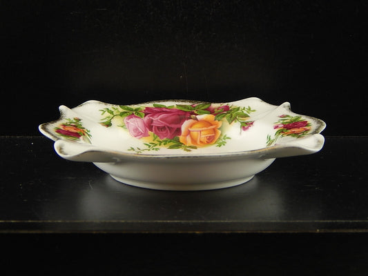 PREZIOSO PORCELLANA ROYAL ALBERT OLD COUNTRY ROSES RARO PORTA CENERE