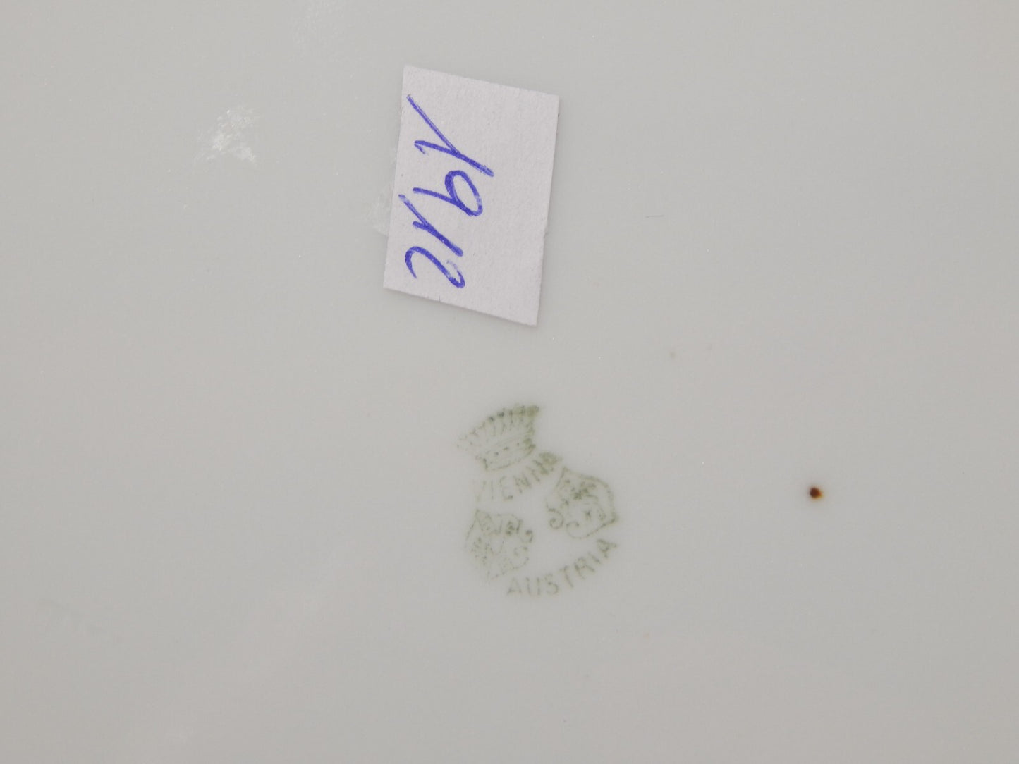 ANTICO IMPORTANTE SET 6 PIATTI PESCE STILE PORCELLANA IMPERIALE VIENNA AUSTRIA