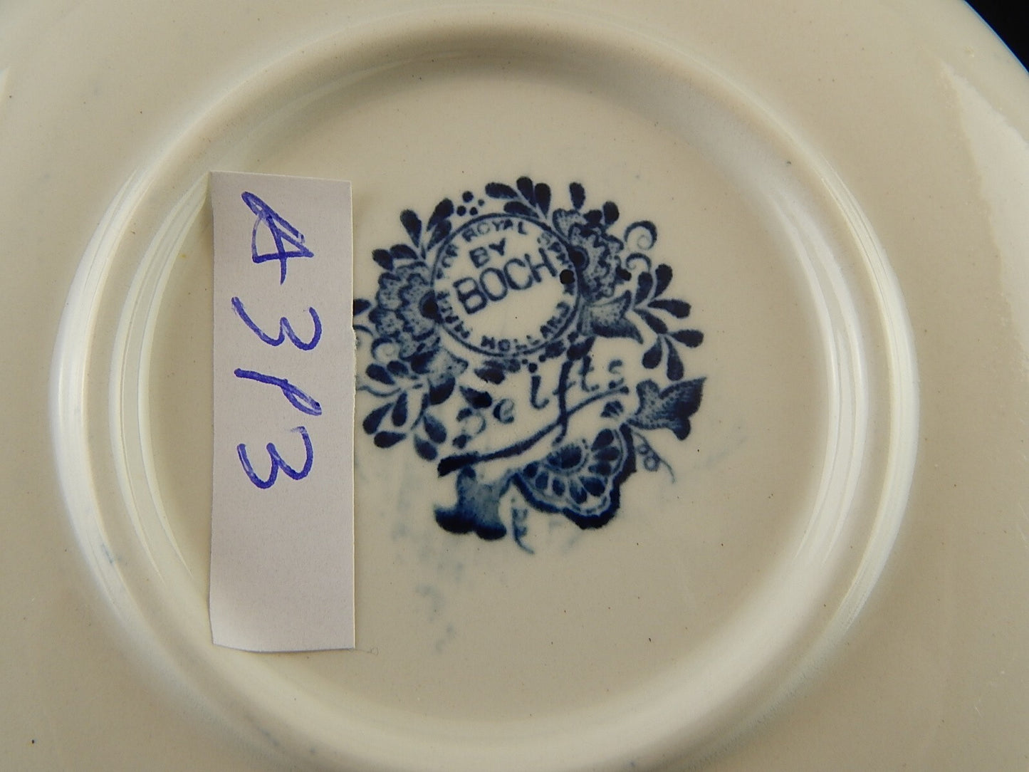 PIATTO DELFTS CERAMICA ROYAL SPHYNX HOLLAND BOCH FRERES LA LOUVIERE EAU DE VIE