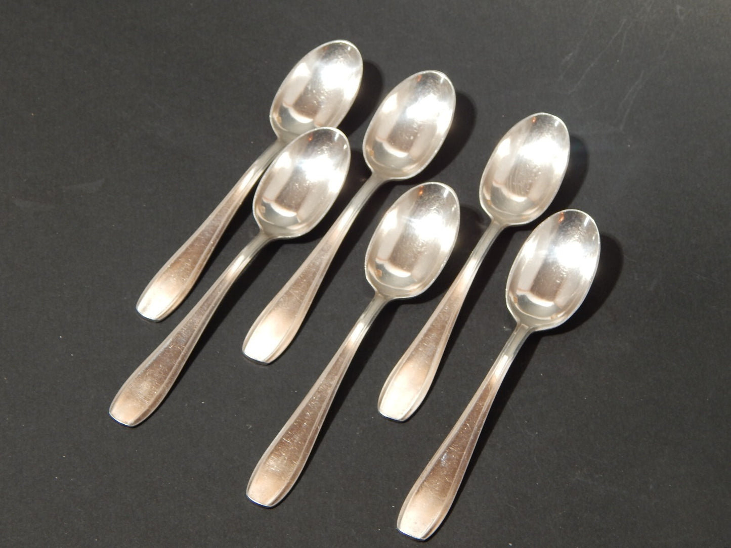ANTICO ART DECO SET 18 POSATE FRANCESI ARGENTERIA SFAM ALPACCA ARGENTATE