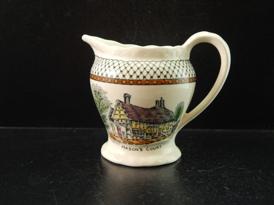 LATTIERA BRICCO CERAMICA ANTICA SHAKESPEARE LAND MYOTT SON & CO 1830 HANLEY