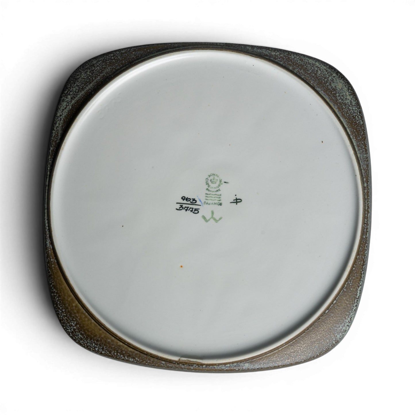 Royal Copenhagen Ceramica Fajance Ciotola Svuotatasche Ivan Weiss Cm 26
