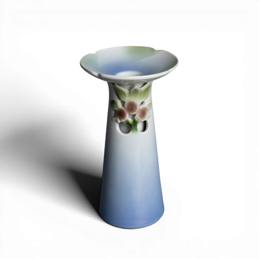 Vaso con Candelabro in Bing&Grondahl porcellana autentica, cm 15