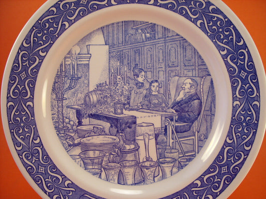 Porcellana Rorstrand con marchio di autenticità, piatto commemorativo da collezione 21 cm del 1972