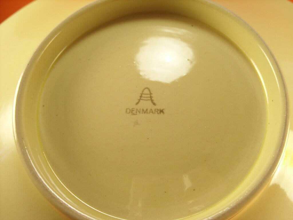 Ceramica danese da collezione Aluminia, piatto centrotavola 32 cm