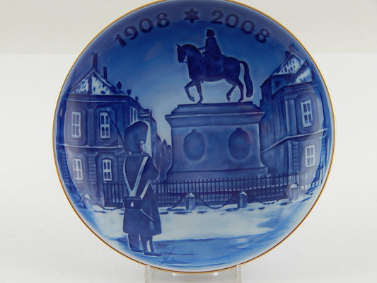 Piatto del Centenario Royal Copenhagen, motivo Amalienborg Castle