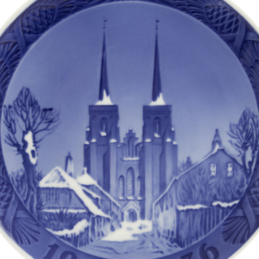 Piatto di Natale Royal Copenhagen porcellana autentica, 18 cm
