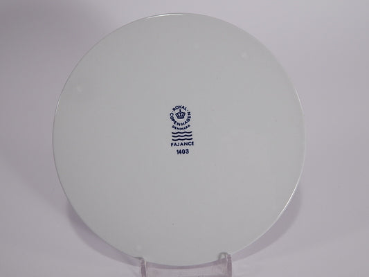Plaquette Faience Margretenstenen Royal Copenhagen porcellana autentica, 15cm
