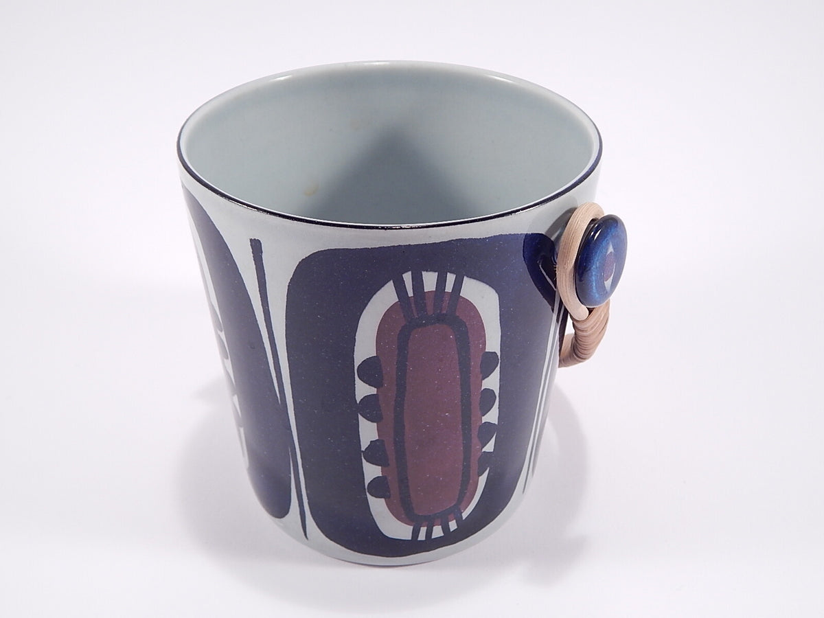 Royal Copenhagen Fajance, secchiello per ghiaccio Tenera Fajance di Inge Lise Koefoed, design scandinavo