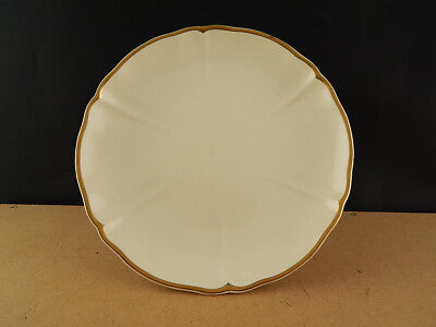 ANTICA ALZATA FRUTTIERA PORCELLANA CERAMICA PROFILO ORO VILLEROY&BOCH METTLACH #