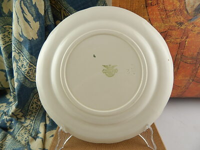 ANTICO PIATTO SOCIETA' CERAMICA ITALIANA LAVENO VERBANUM STONE DECORI VIOLA DECO