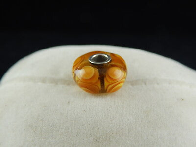 VINTAGE CIONDOLO CHARM TROLLBEADS VETRO DANISH COPENHAGEN DESIGN PRE 2000 #1