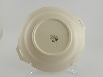 ANTICO PIATTO PORTATA TORTA PORCELLANA CERAMICA LAVENO PRIMO 1900 VERBANUM STONE