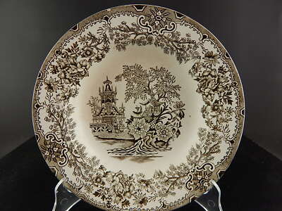 ANTICO PIATTO FONDO COLLEZIONE COLANDINE CERAMICA RICHARD MILANO DIFETTO