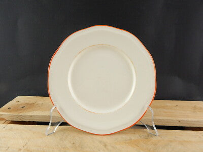 ANTICO PIATTO CERAMICA LAVENO PRIMO 900 VERBANUM STONE PROFILO ARANCIO