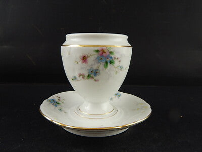 ANTICA LIBERTY 1900 PORCELLANA PIRKENHAMMER BOHEMIA SALSIERA MOSTARDIERA