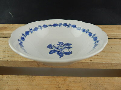 VINTAGE CIOTOLA ROSA BLU CERAMICA FONTEBASSO TREVISO FORTE GARANTITO