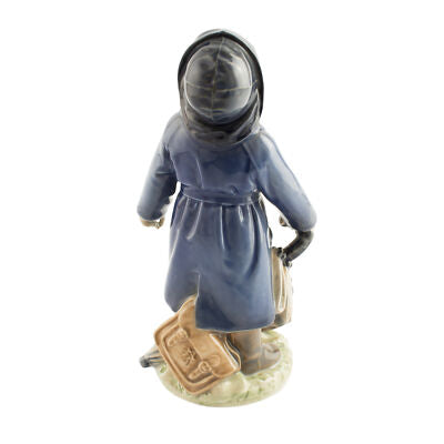 STATUINA PORCELLANA ROYAL COPENHAGEN "Bambino con Ombrello" 3556 ORIGINALE PRIMA