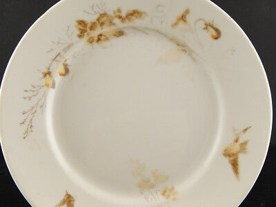 ANTICO PIATTO PORCELLANA RICHARD GINORI DIPINTO MANO FARFALLA UCCELLINO DIFETTO#