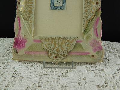 ANTICA AUTENTICA ART NOUVEAU PARIGI CORNICE PORTA FOTO CELLULOIDE FINE 1800