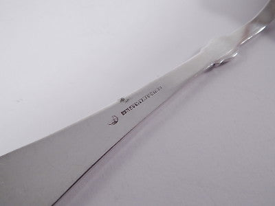 ANTICA PALETTA TORTA ARGENTO SILVER PLATE PRIMI ANNI 1900 ART NOUVEAU LIBERTY