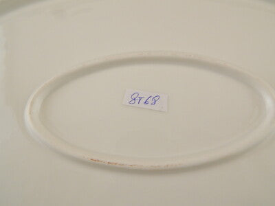 ANTICO VASSOIO PORCELLANA LIMOGES CHARLES FIELD HAVILAND DIPINTO A MANO FINE 800