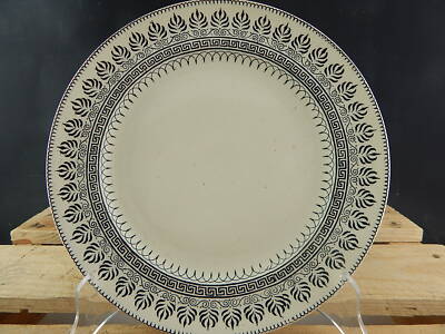 ANTICO RARO PIATTO CERAMICA INGLESE NILE JONES & SONS STOKE TRENT POTTERY 1874