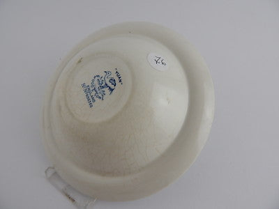 ANTICA CIOTOLA PORCELLANA WOOD & SON COLLEZIONE DECORO ORIENTALE YUAN OLD BOWL