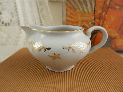 ANTICA RARA LATTIERA PORCELLANA BAVARIA U.S. ZONE METÀ 900 STILE THERESIA