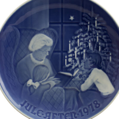 ROYAL COPENHAGEN BING&GRONDAHL PIATTO DI NATALE 1978 ORIGINALE PORCELLANA PRIMA