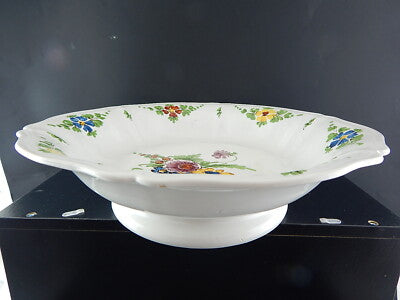 ANTICA FRUTTIERA CENTROTAVOLA CERAMICA IMOLA TECNICA DECORO SETTECENTO ITALIANO