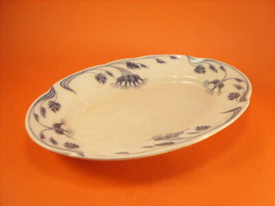 VILLEROY&BOCH METTLACH VASSOIO OVALE IN PORCELLANA FINE 1800 "MILLA"