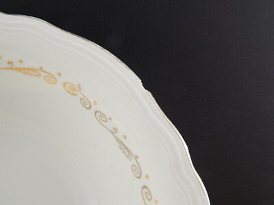 ANTICA CIOTOLA INSALATIERA ART DECO PORCELLANA RICHARD GINORI 1939 DIFETTO