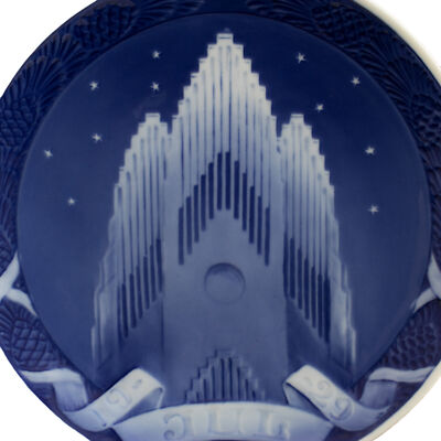 ROYAL COPENHAGEN PIATTO DI NATALE 1929 ORIGINALE PORCELLANA PRIMA SCELTA