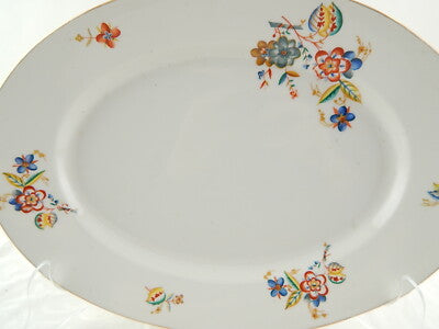 ANTICA RAVIERA O GRANDE VASSOIO PIATTO PORCELLANA ART NOUVEAU SUISSE LANGENTHAL