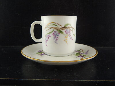 VINTAGE TAZZA CAFFE' PORCELLANA WINTERLING BAVARIA 1979 DIPINTA E FIRMATA #5287