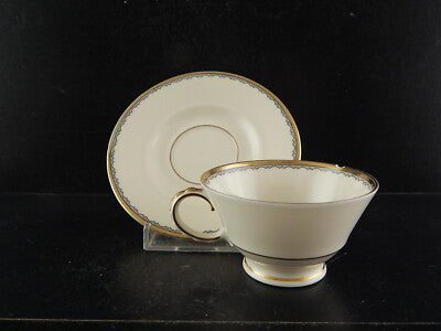 ANTICA ART DECO TAZZINA CAFFE' PORCELLANA AVORIO VOHENSTRAUSS BAVARIA DIFETTO#